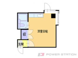 江別市文京台東町のマンションの間取り