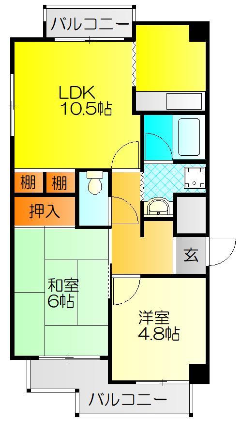 グリーンセンチュリー国広ビルの間取り