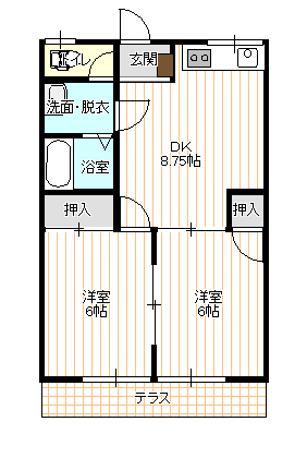 エムパレスの間取り