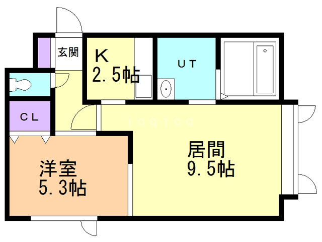 ペコラの間取り