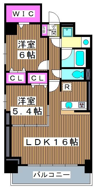 ブリリアントトゥデイの間取り