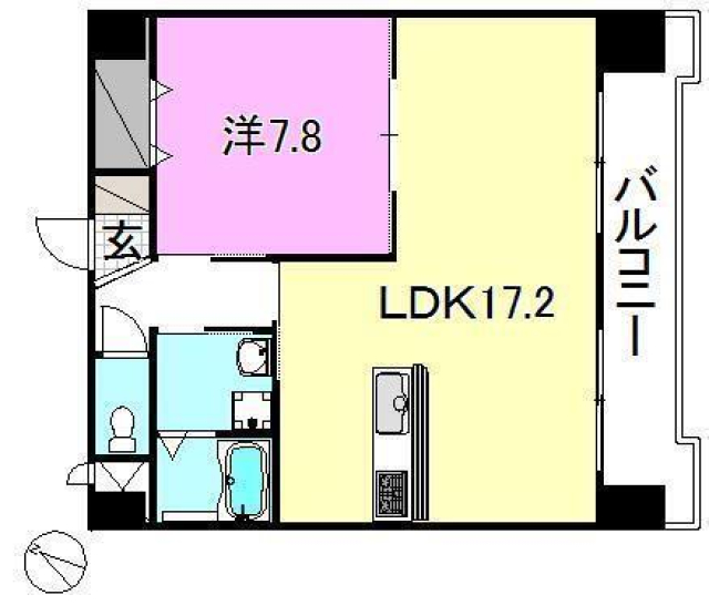 メゾンドール錦町２_間取り_0