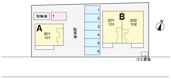 【町田市野津田町のアパートのその他共有部分】