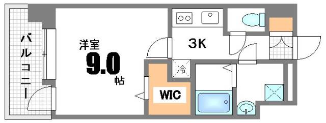 パークフラッツ土橋の間取り