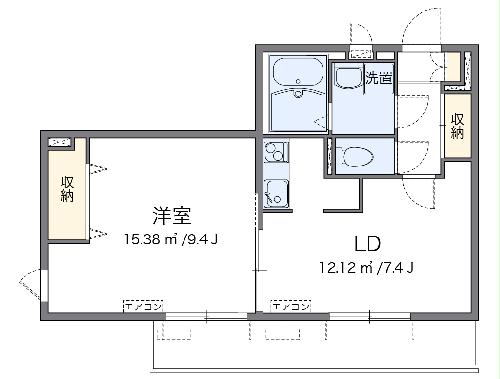 レオネクストサンドリームの間取り