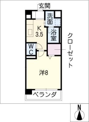 シャルマン朝明の間取り