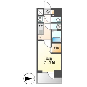 エスリード大曽根アヴェールの間取り