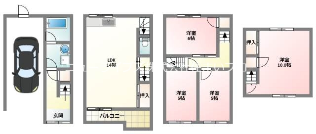 【寝屋川市池田本町のその他の間取り】