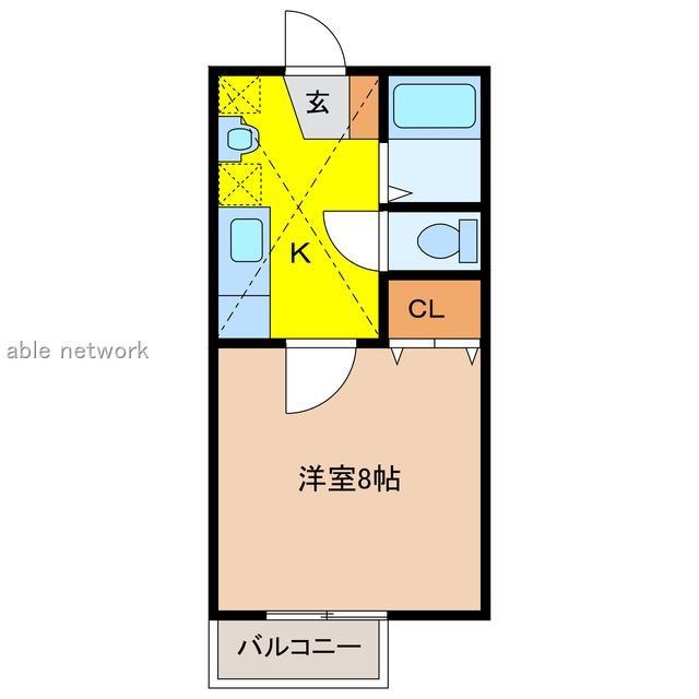 リエート東中島の間取り