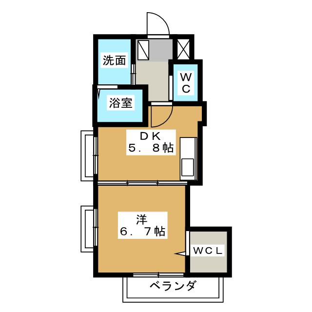 ゴッドヴァレィエコーの間取り