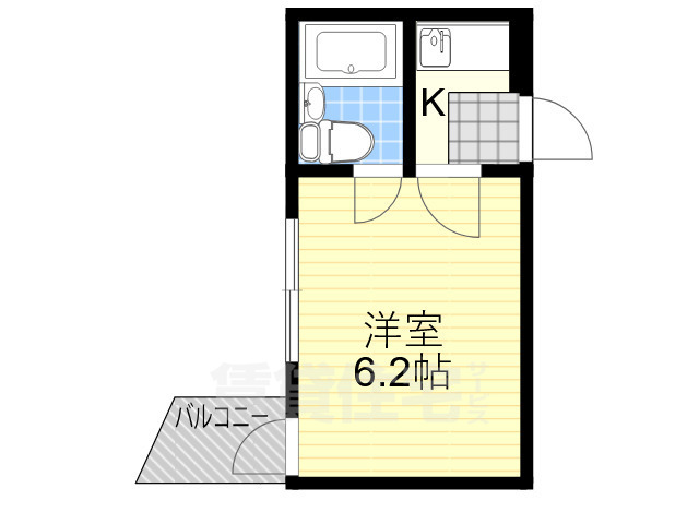 スコッチテリア三条の間取り