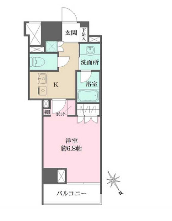 ファミール東京グランリッツの間取り