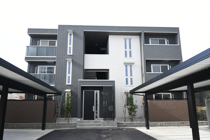 建物外観　外観は落ち着いています