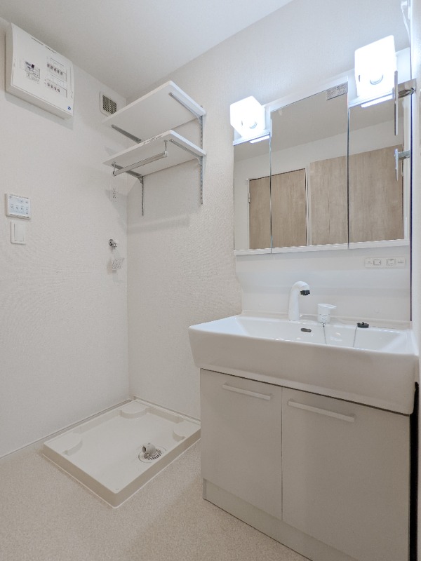 洗面設備　図面と現状に相違がある場合には現状を優先