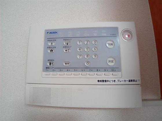 セキュリティ　他号室のお写真です