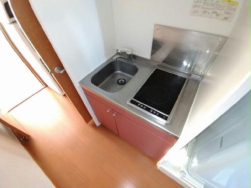 キッチン　シングルレバー設置