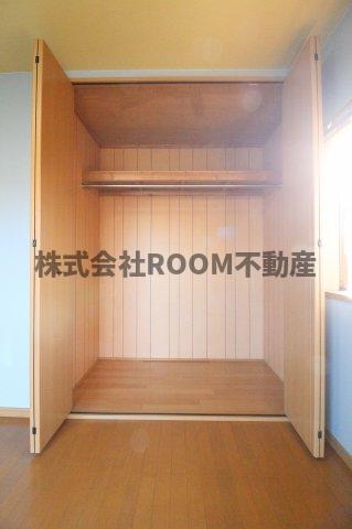 収納　収納のためのスペースです