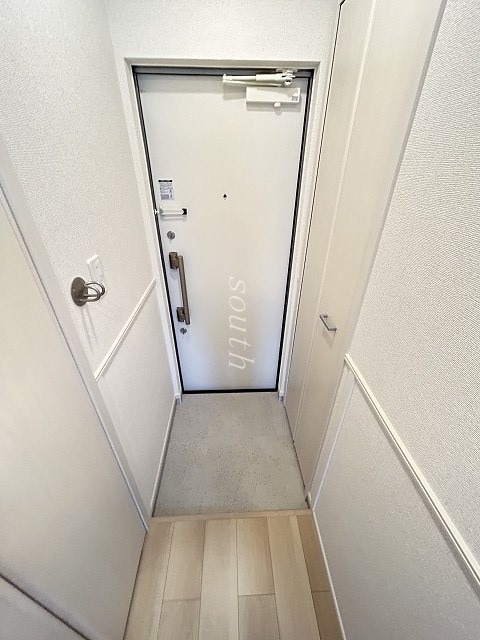玄関　シューズＢＯＸ付きの玄関
