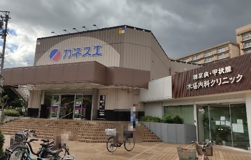 スーパー　カネスエ 木場店（スーパー）まで738m