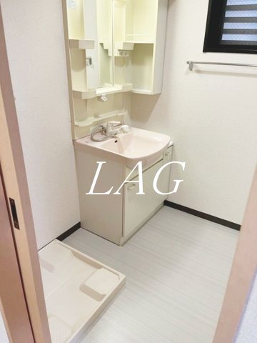 洗面設備　洗面台です。