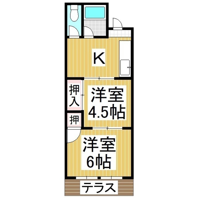2K Apartment in Nagano, Nagano — photo 2 of 3