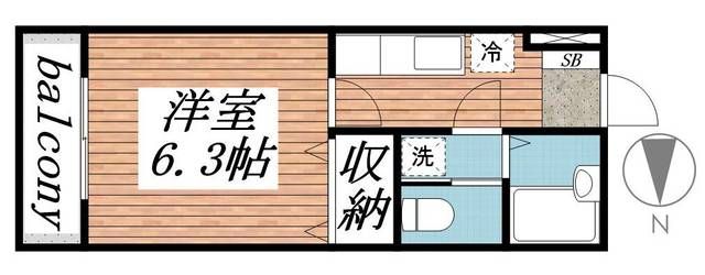 ピアコートの間取り写真