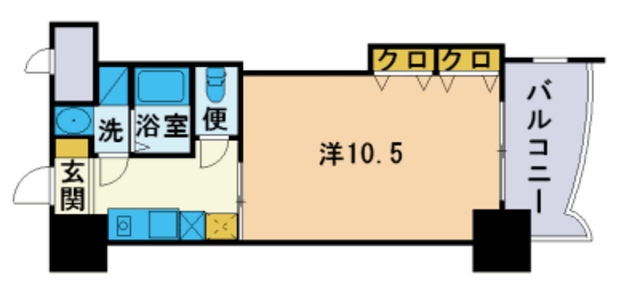 ロイヤル博多駅前の間取り写真