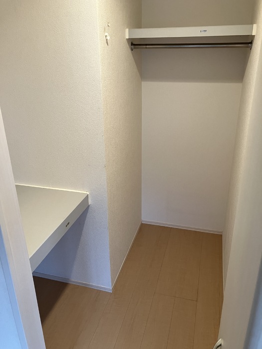 収納　ウォークインクローゼット