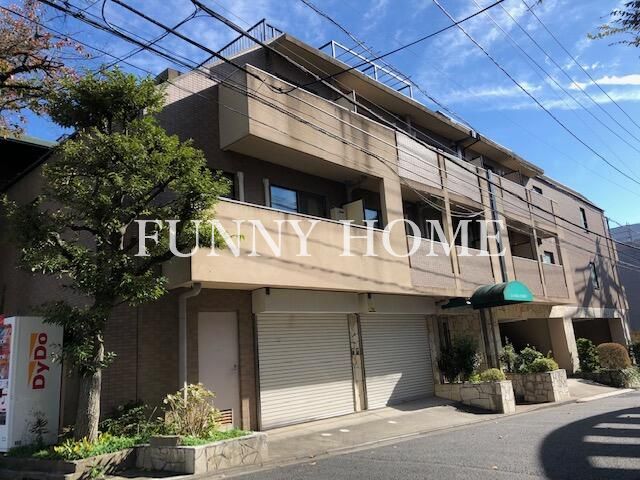 建物外観　山手線恵比寿駅から徒歩4分の賃貸マンション♪
