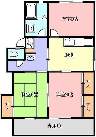 ハイツ田中 Iの間取り写真