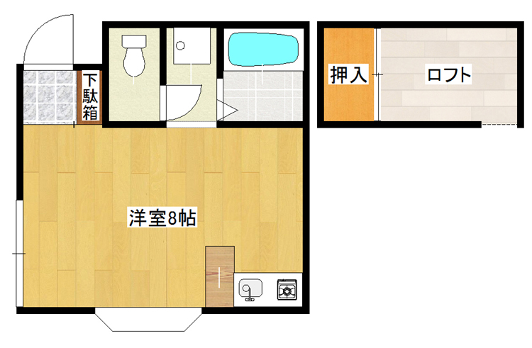 メゾングレースの間取り