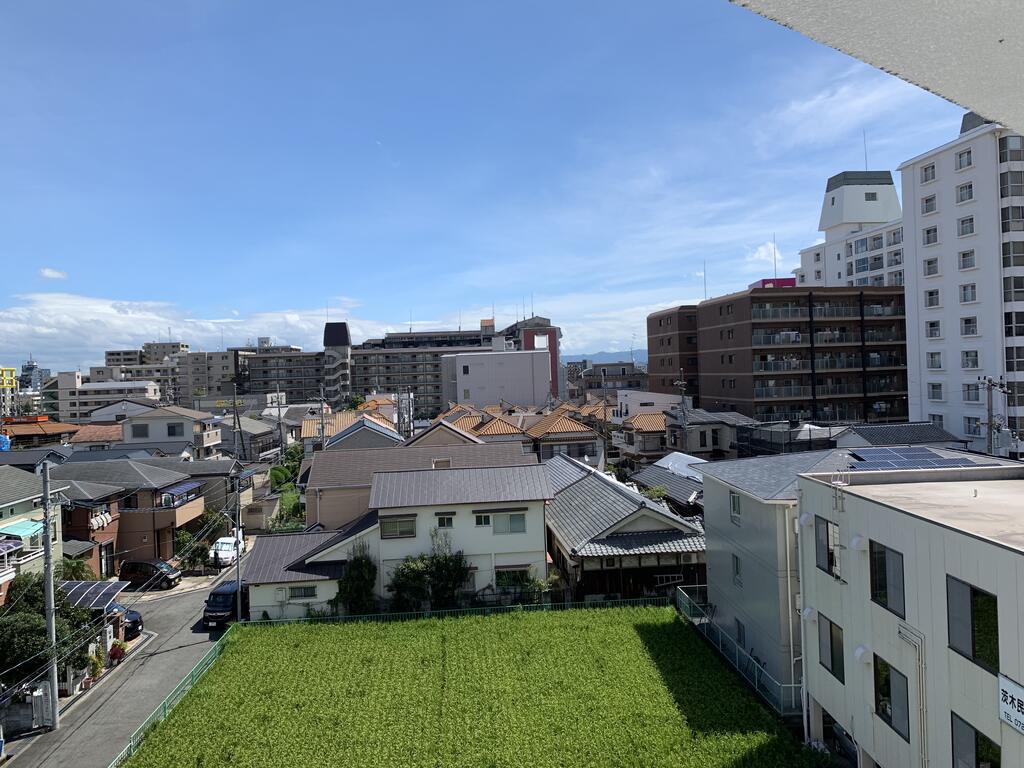 眺望　ずっと遠くまで見渡せます