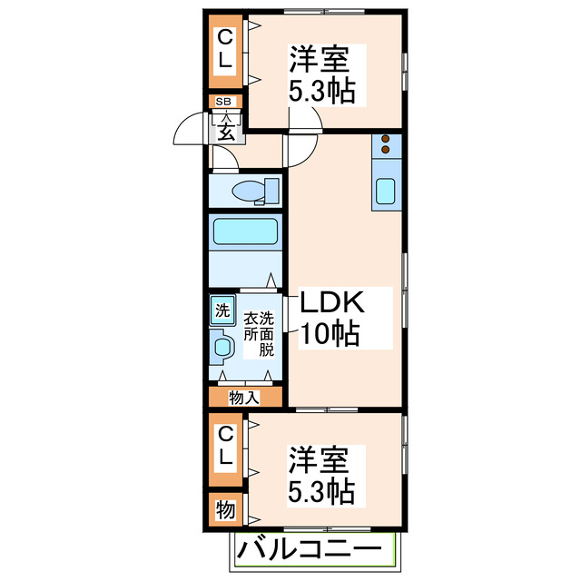 ドリームハイツIIの間取り