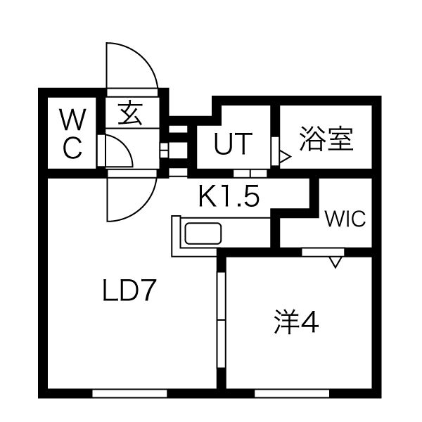 R&M発寒南の間取り写真