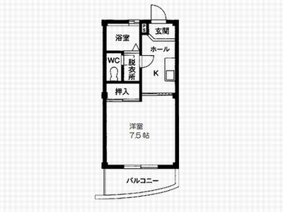 フォレスタ本宿台　C棟の間取り