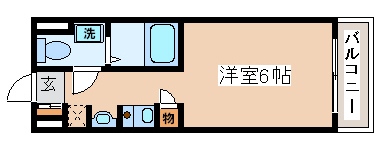 【神戸市西区王塚台のマンションの間取り】