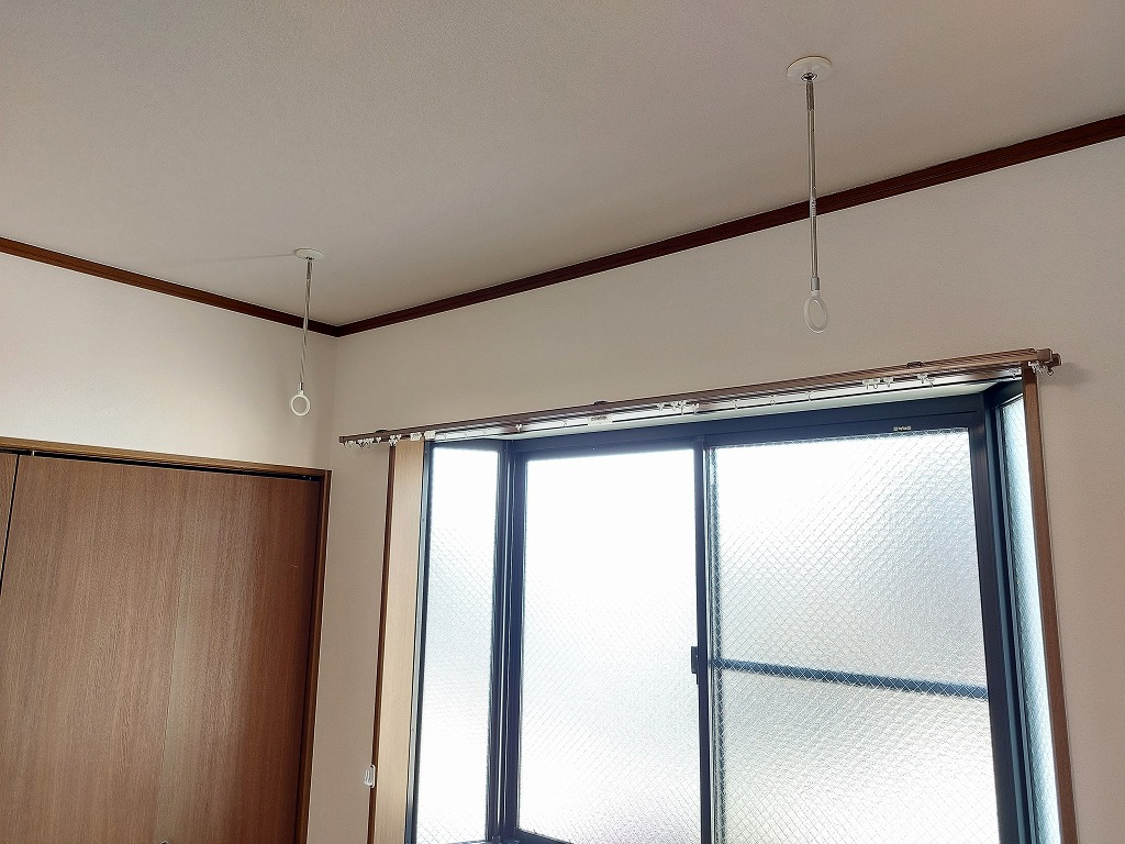 その他設備　室内で洗濯干しできて便利！
