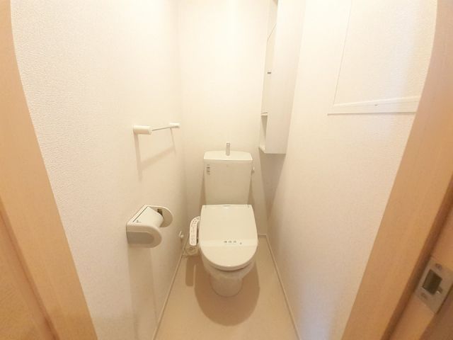 【相馬市程田のアパートのトイレ】