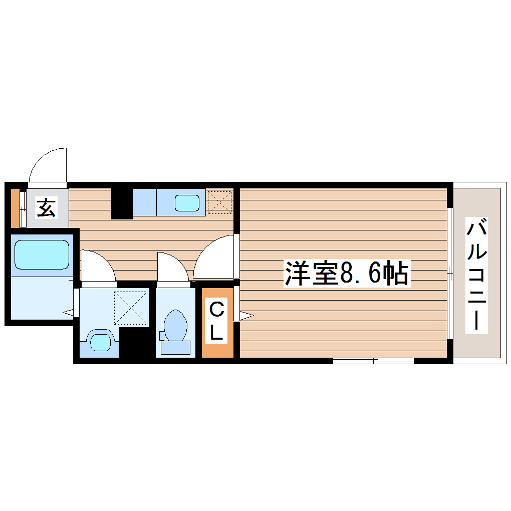 ふじわら荘_間取り_0