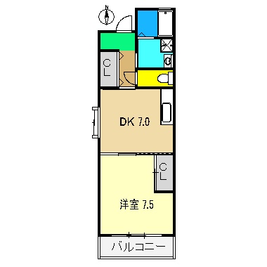 ロイヤルガーデン IIの間取り