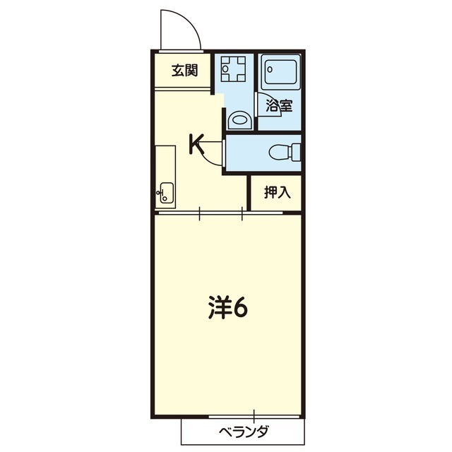 パルセ熊本駅東の間取り