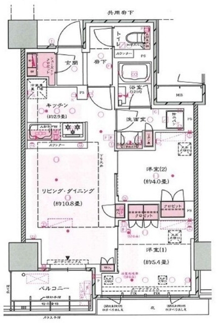 大宮スカイ&スクエア ザ・タワーの間取り