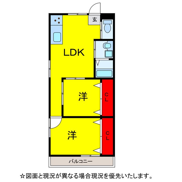 Like三里塚の間取り