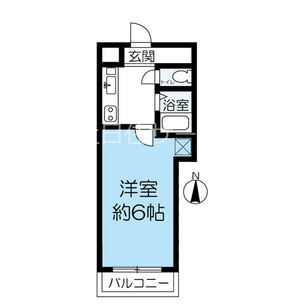 ハウスアイ立花Iの間取り