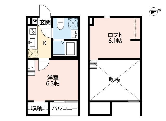 ラ・フロレゾンの間取り