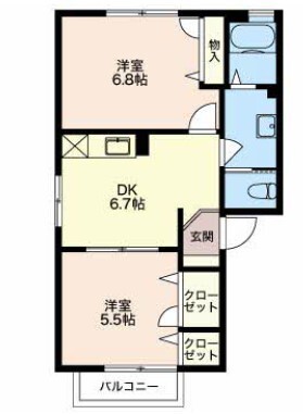 ファームサイドしょうろくＡの間取り