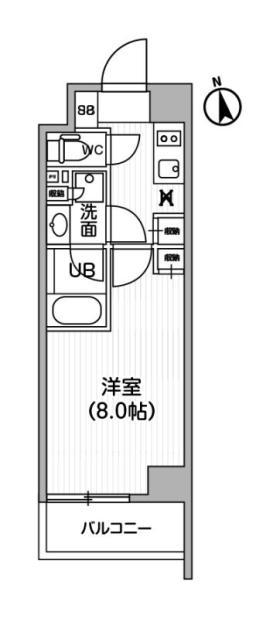 レクシード神楽坂の間取り