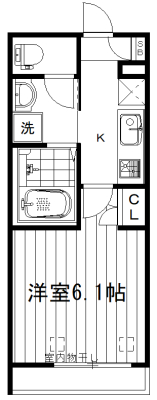 ｋａｉｌｕａの間取り