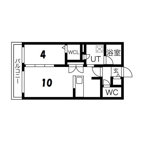 アルファスクエアＳ１７の間取り