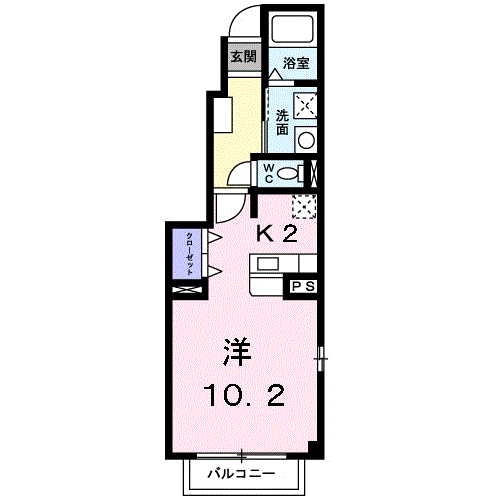 ピュアティ壱番館の間取り